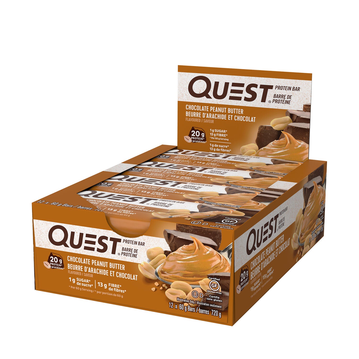 Protein Bar - Chocolate Peanut Butter Chocolate Peanut Butter | GNC
